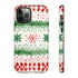 Watercolor Christmas Knitting - Impact Resistant Phone Case iPhone 12 Pro Matte